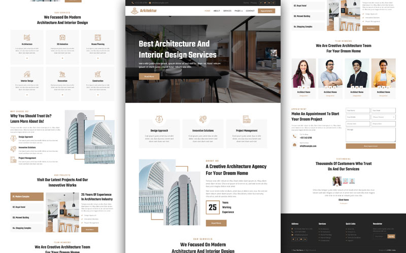 Architecture Website