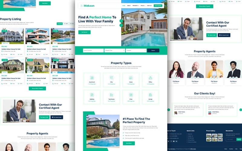 Real Estate Website
